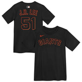 Black Jung Hoo Lee San Francisco Giants Nike Preschool Name & Number T-Shirt