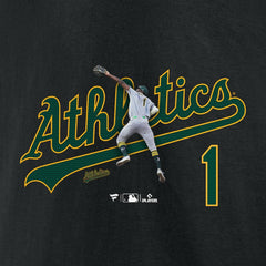 Black Denzel Clarke Athletics Graphic Player T-Shirt