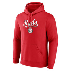 Red Cincinnati Reds Team Lockup Hoodie