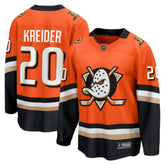 NHL Chris Kreider Anaheim Ducks Fanatics Home Breakaway Jersey