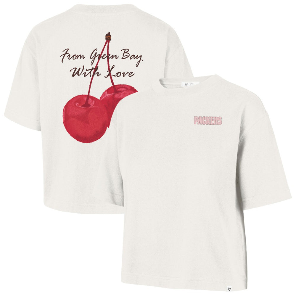 '47 Women's Love Letter Reed City T-Shirt - Green Bay Packers T-shirts