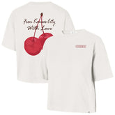 '47 Women's Love Letter Reed City T-Shirt - Kansas City Chiefs T-shirts