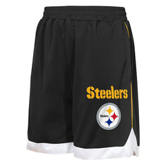 Outerstuff Youth All Star Mesh Shorts - Pittsburgh Steelers Shorts