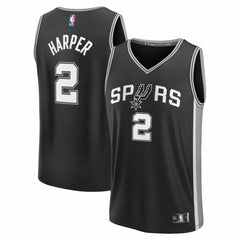 Fanatics Dylan Harper San Antonio Spurs 2025 NBA Draft First Round Pick Fast Break Replica Jersey