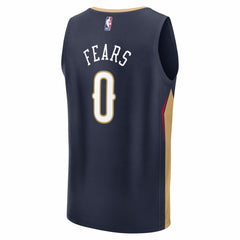 Fanatics Jeremiah Fears New Orleans Pelicans 2025 NBA Draft First Round Pick Fast Break Replica Jersey