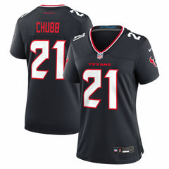 Nick Chubb Women's Team Game Jersey - Houston Texans Jerseys