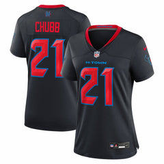Nick Chubb Women's Game Jersey - Houston Texans Jerseys