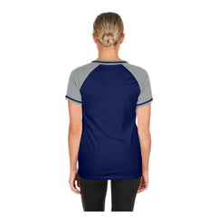 Royal Los Angeles Dodgers New Era Women's Gameday V-Neck T-Shirt