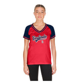 Red St. Louis Cardinals New Era Women's Gameday V-Neck T-Shirt
