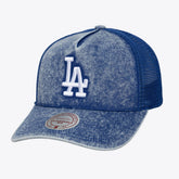 Royal Los Angeles Dodgers Mitchell & Ness Unisex Gameday Adjustable Trucker Hat