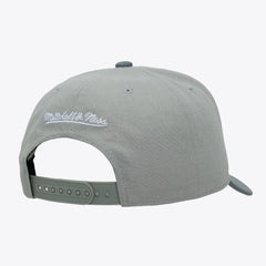 Gray Los Angeles Dodgers Mitchell & Ness Thunderstorm Head Coach Pro-Crown Adjustable Hat