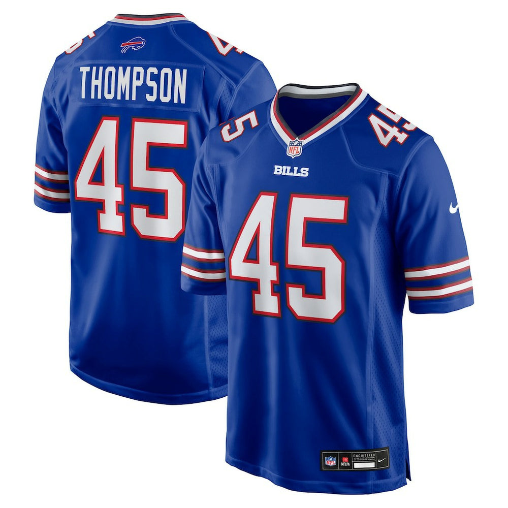Shaq Thompson Team Game Jersey - Buffalo Bills Jerseys