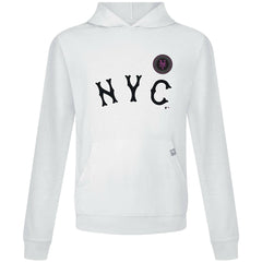 White New York Mets Levelwear City Connect Relay Core Logo Pullover Hoodie