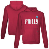Red Philadelphia Phillies Levelwear City Connect Relay Core Logo Pullover Hoodie