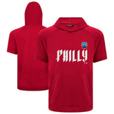 Red Philadelphia Phillies Levelwear City Connect Phase Core Logo Pullover Hoodie T-Shirt