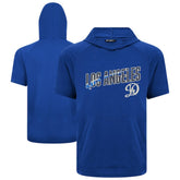 Royal Los Angeles Dodgers Levelwear City Connect Phase Back Plash Hoodie T-Shirt