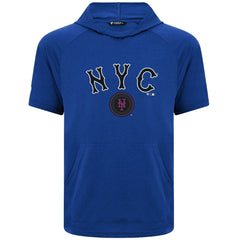 Royal New York Mets Levelwear City Connect Phase Back Plash Hoodie T-Shirt