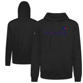 Black Toronto Blue Jays Levelwear City Connect Podium Core Logo Pullover Hoodie