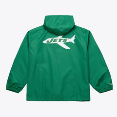 Coaches Full-Snap Hooded Windbreaker Jacket - New York Jets Jackets