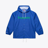 Coaches Full-Snap Hooded Windbreaker Jacket - Seattle Seahawks Jackets