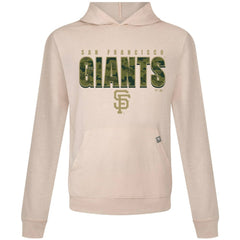 Khaki San Francisco Giants Levelwear Relay Protect Pullover Hoodie