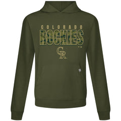 Green Colorado Rockies Levelwear Relay Protect Pullover Hoodie
