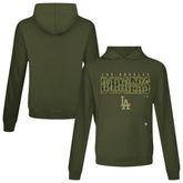 Green Los Angeles Dodgers Levelwear Relay Protect Pullover Hoodie