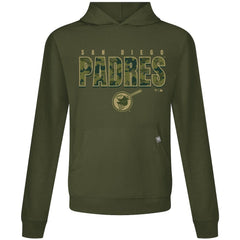 Green San Diego Padres Levelwear Relay Protect Pullover Hoodie