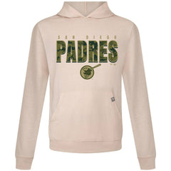Khaki San Diego Padres Levelwear Relay Protect Pullover Hoodie