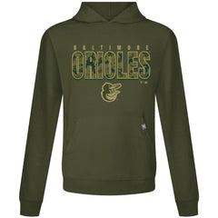 Green Baltimore Orioles Levelwear Relay Protect Pullover Hoodie