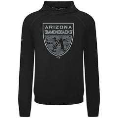 Black Arizona Diamondbacks Levelwear Mandate Buckler Tri-Blend Pullover Hoodie