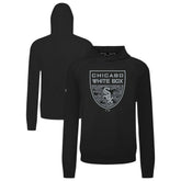 Black Chicago White Sox Levelwear Mandate Buckler Tri-Blend Pullover Hoodie
