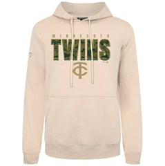Khaki Minnesota Twins Levelwear Podium Protect Pullover Hoodie