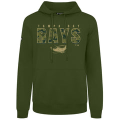 Green Tampa Bay Rays Levelwear Podium Protect Pullover Hoodie