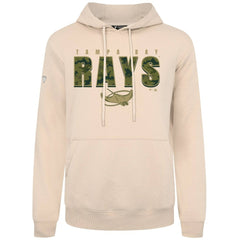 Khaki Tampa Bay Rays Levelwear Podium Protect Pullover Hoodie