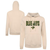 Khaki Toronto Blue Jays Levelwear Podium Protect Pullover Hoodie