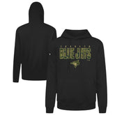 Black Toronto Blue Jays Levelwear Podium Protect Pullover Hoodie