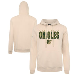 Khaki Baltimore Orioles Levelwear Podium Protect Pullover Hoodie