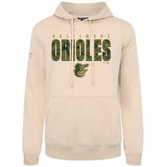 Khaki Baltimore Orioles Levelwear Podium Protect Pullover Hoodie
