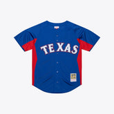 Royal Adrian Beltre Texas Rangers Mitchell & Ness Cooperstown Mesh Batting Practice Button-Up Jersey