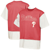 Red/Cream Philadelphia Phillies Outerstuff Youth Ultimate Pastels Premium Double Run T-Shirt