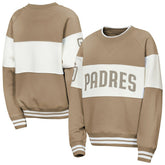 Brown San Diego Padres Outerstuff Youth Ultimate Pastels On Base Sweatshirt