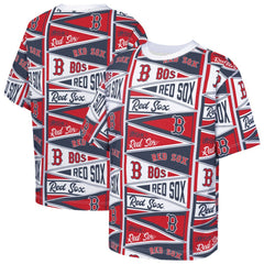 Red Boston Red Sox Outerstuff Youth All-Over Pennant T-Shirt