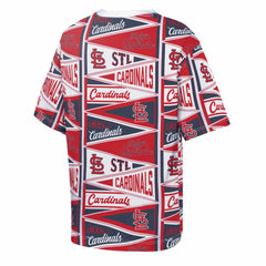 Red St. Louis Cardinals Outerstuff Youth All-Over Pennant T-Shirt