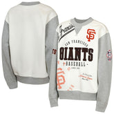 Cream/Gray San Francisco Giants Outerstuff Youth Big League Power Hit Fleece Sweatshirt
