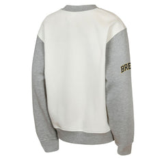 Cream/Gray Milwaukee Brewers Outerstuff Youth Big League Power Hit Fleece Sweatshirt