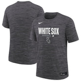 Black Chicago White Sox Nike Youth Authentic Collection Velocity Dri-FIT T-Shirt