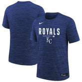 Royal Kansas City Royals Nike Youth Authentic Collection Velocity Dri-FIT T-Shirt