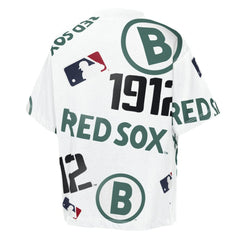 White Boston Red Sox Outerstuff Youth Circus Catch T-Shirt