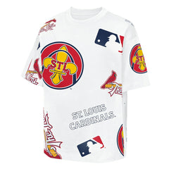 White St. Louis Cardinals Outerstuff Youth Circus Catch T-Shirt